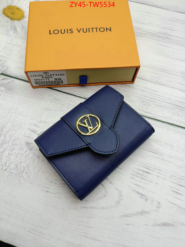 LV Bags(4A)-Wallet,buy 2023 replica ,ID: TW5534,$: 45USD