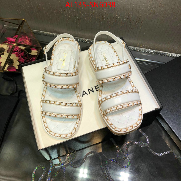 Women Shoes-Chanel,new designer replica , ID: SN6038,$: 135USD