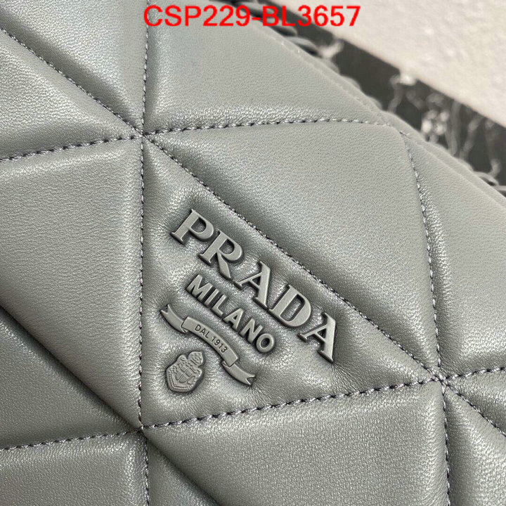 Prada Bags(TOP)-Diagonal-,ID: BL3657,$: 229USD