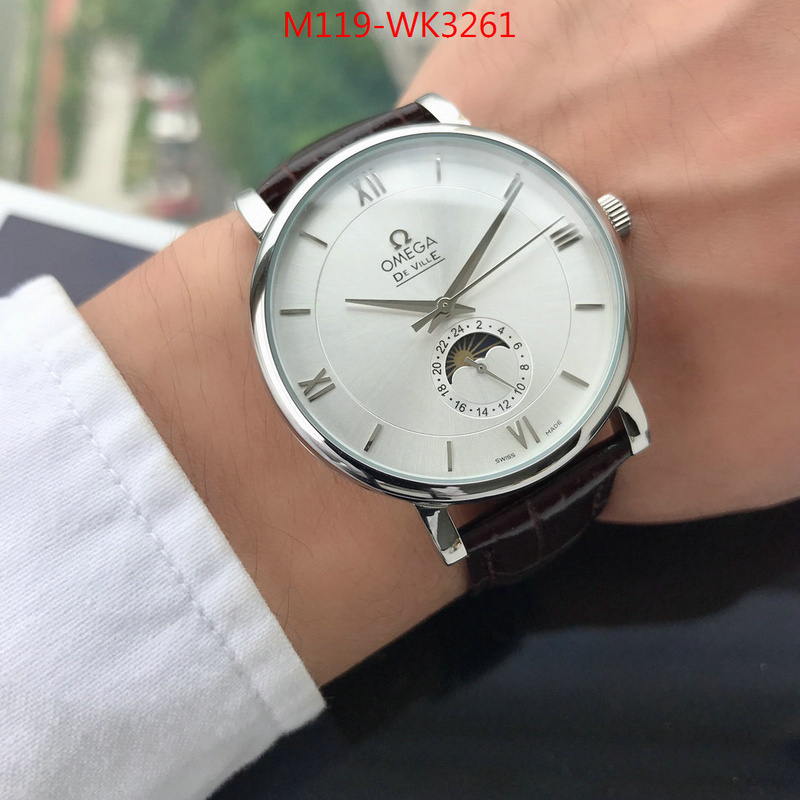 Watch(4A)-Omega,wholesale designer shop , ID: WK3261,$:119USD