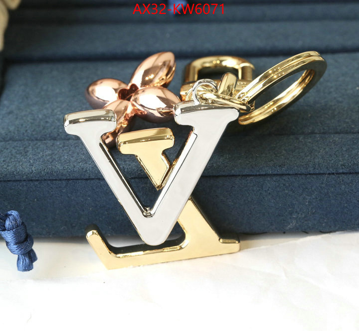 Key pendant-LV,fashion replica ,ID: KW6071,$: 32USD