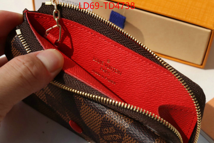 LV Bags(TOP)-Wallet,ID: TD4738,$: 69USD