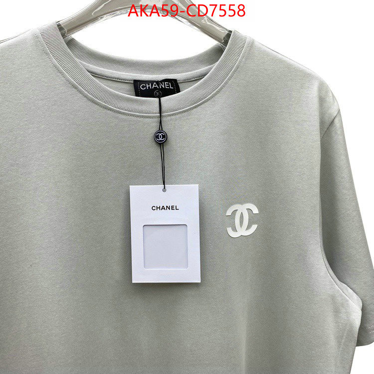 Clothing-Chanel,replicas , ID: CD7558,$: 59USD