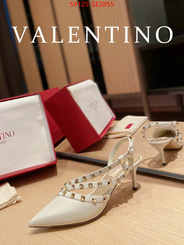 Women Shoes-Valentino,best luxury replica , ID: SE2855,$: 125USD