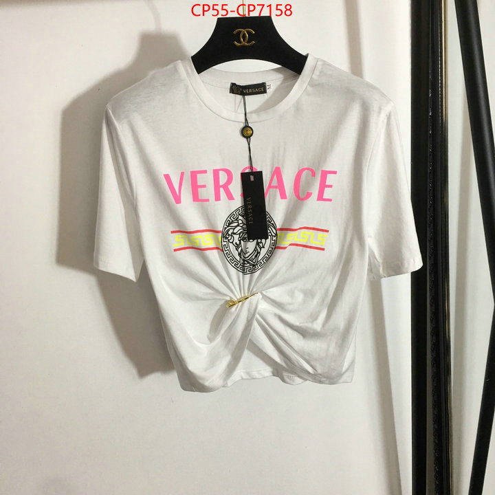 Clothing-Versace,where to buy fakes , ID: CP7158,$: 55USD