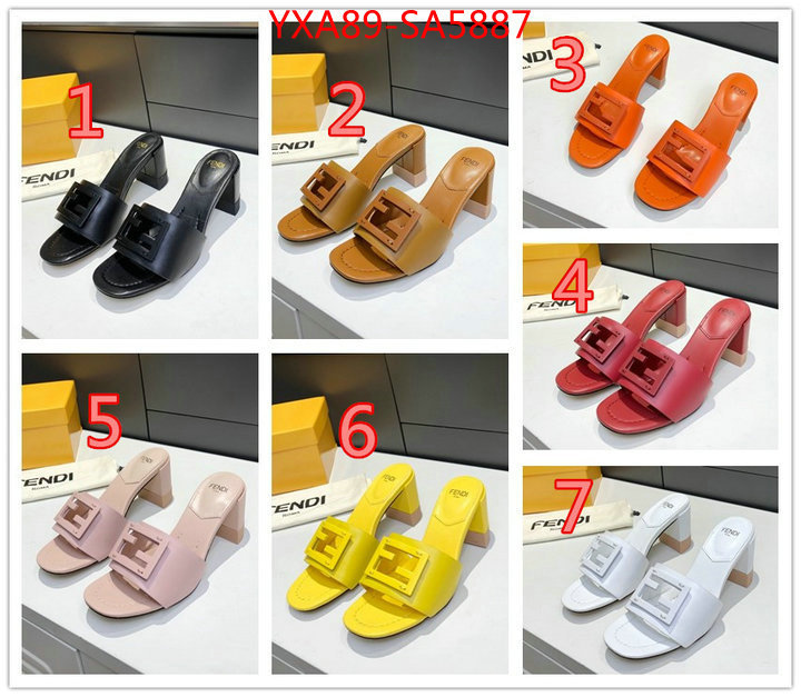 Women Shoes-Fendi,at cheap price , ID: SA5887,$: 89USD