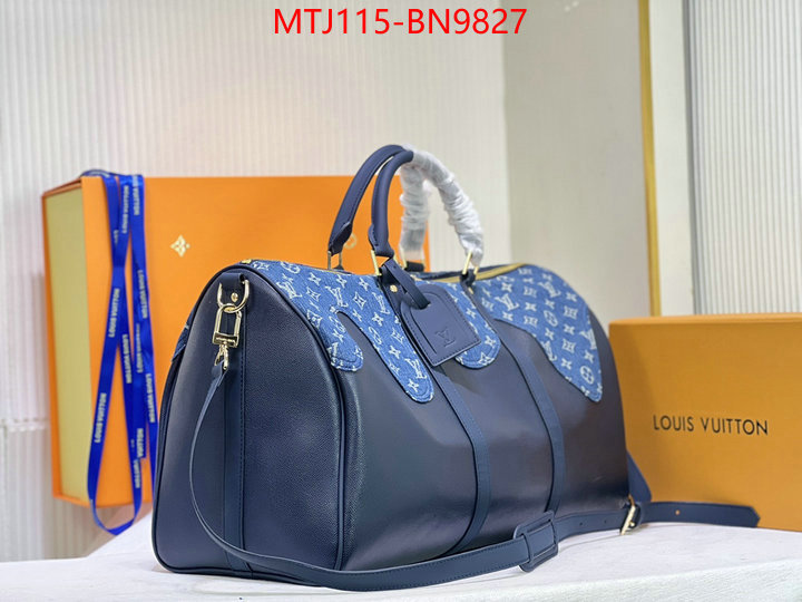 LV Bags(4A)-Keepall BandouliRe 45-50-,the highest quality fake ,ID: BN9827,$: 115USD