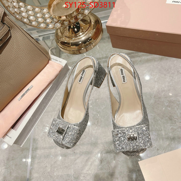 Women Shoes-Miu Miu,best wholesale replica , ID: SD3811,$: 125USD