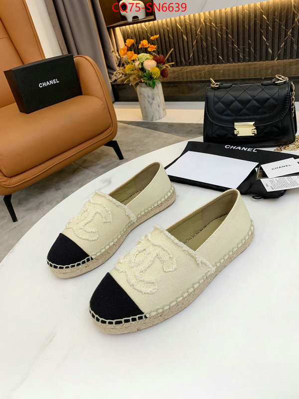 Women Shoes-Chanel,shop designer replica , ID: SN6639,$: 75USD