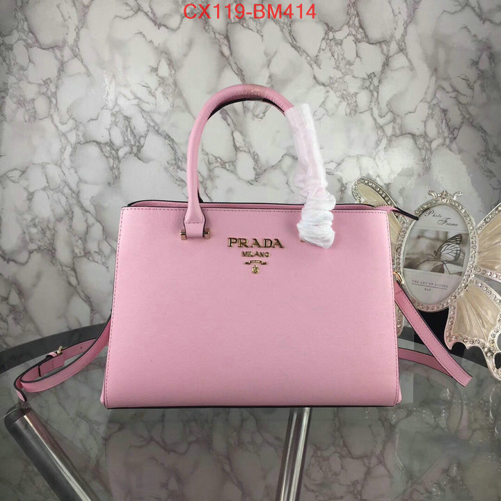 Prada Bags(4A)-Handbag-,ID: BM414,$:119USD