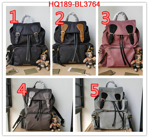 Burberry Bags(TOP)-Backpack-,what best replica sellers ,ID: BL3764,$: 189USD