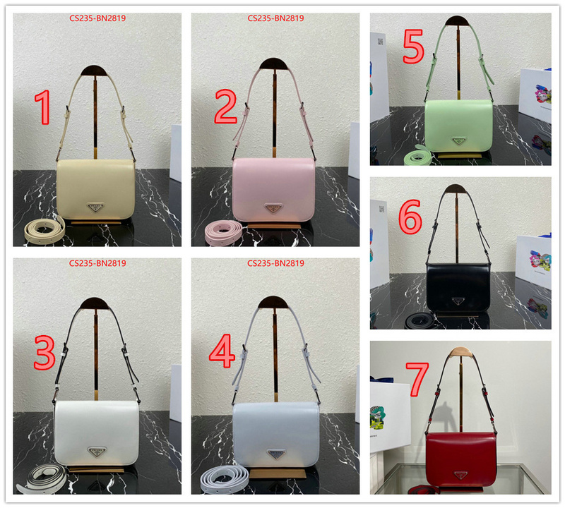 Prada Bags(TOP)-Diagonal-,ID: BN2819,$: 235USD