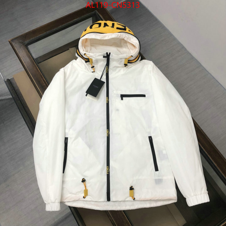 Down jacket Men-Fendi,what best replica sellers , ID: CN5313,$: 119USD