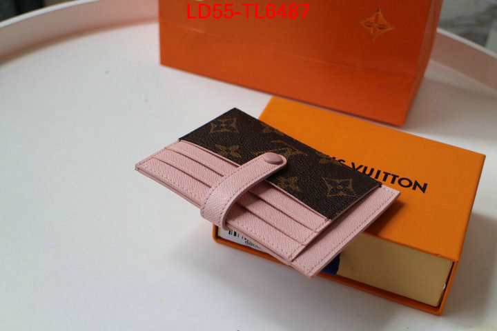 LV Bags(TOP)-Wallet,ID:TL6487,$: 55USD