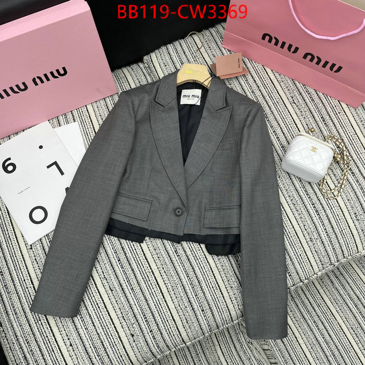 Clothing-MIU MIU,best wholesale replica , ID: CW3369,$: 119USD