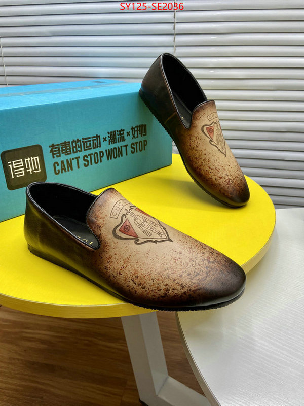 Men Shoes-Gucci,shop cheap high quality 1:1 replica , ID: SE2036,$: 125USD