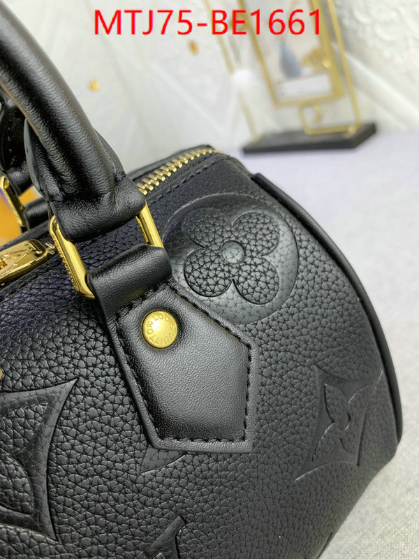 LV Bags(4A)-Speedy-,can i buy replica ,ID: BE1661,$: 75USD