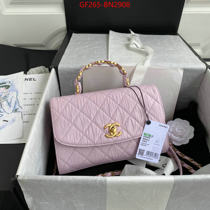 Chanel Bags(TOP)-Diagonal-,ID: BN2908,$: 265USD