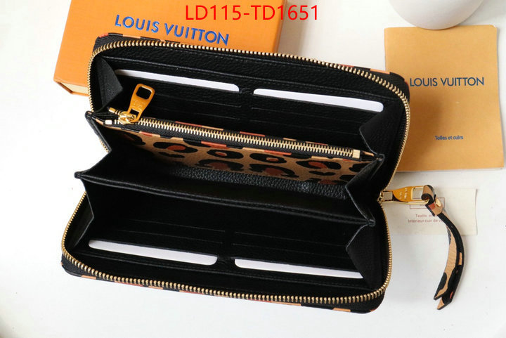 LV Bags(TOP)-Wallet,ID: TD1651,$: 115USD