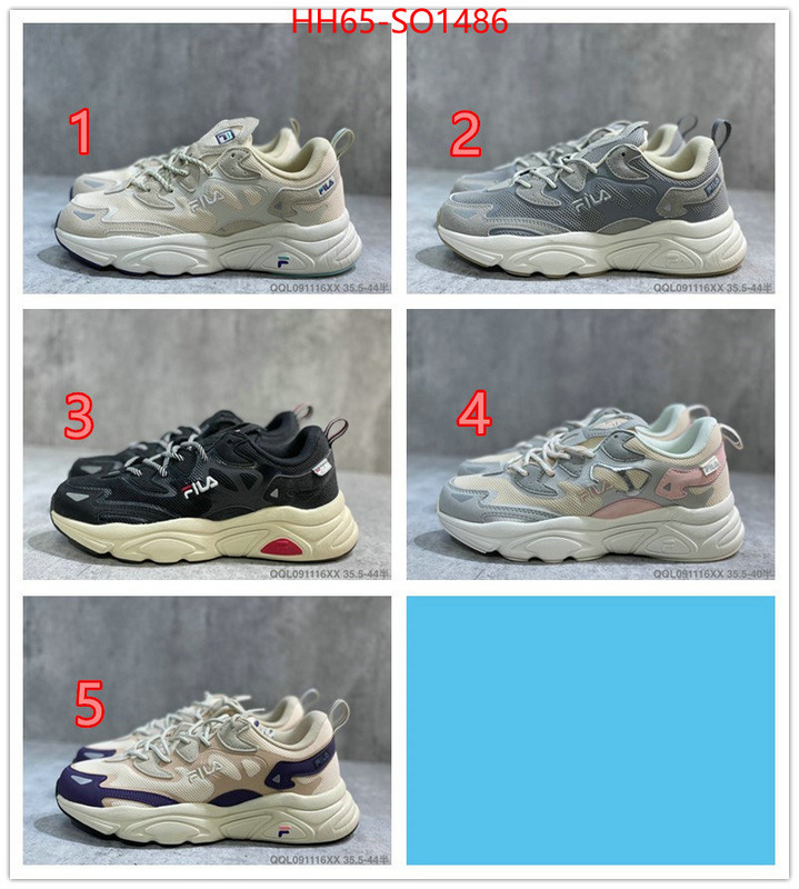 Men Shoes-FILA,highest quality replica , ID: SO1486,$: 65USD