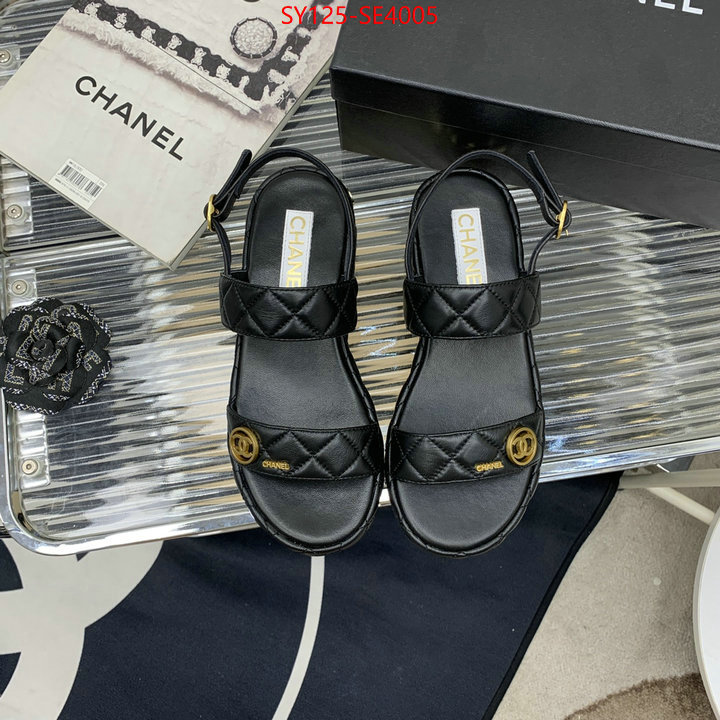 Women Shoes-Chanel,fake , ID: SE4005,$: 125USD