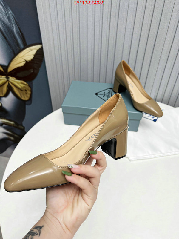 Women Shoes-Prada,the highest quality fake , ID: SE4089,$: 119USD