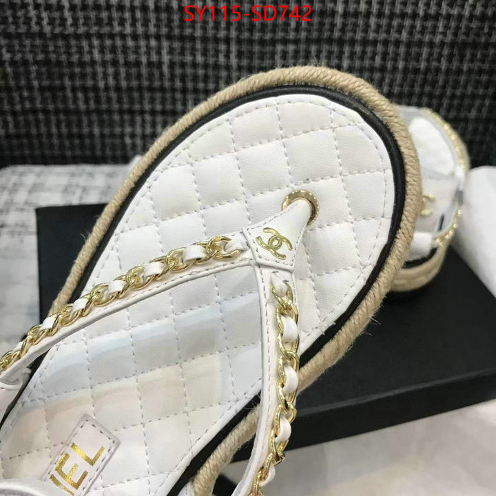 Women Shoes-Chanel,where quality designer replica , ID: SD742,$: 115USD