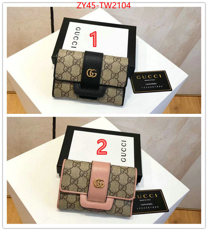 Gucci Bags(4A)-Wallet-,perfect replica ,ID: TW2104,$: 45USD