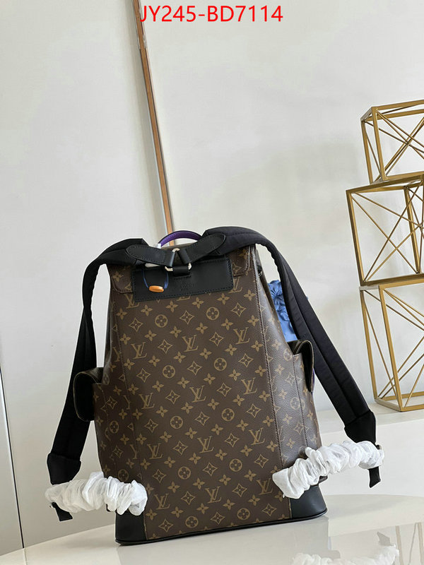 LV Bags(TOP)-Backpack-,ID: BD7114,$: 245USD