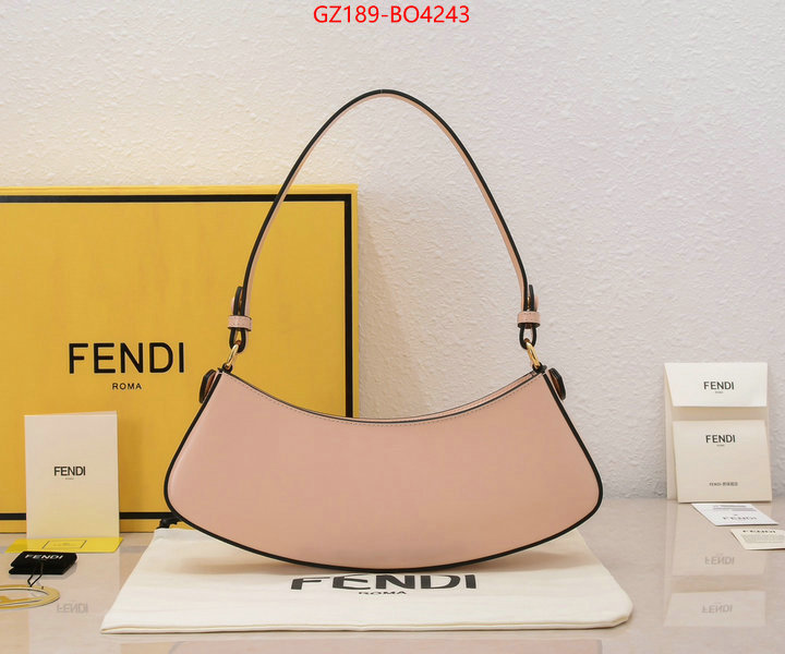 Fendi Bags(TOP)-Handbag-,fake designer ,ID: BO4243,$: 189USD