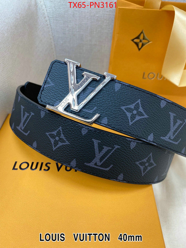 Belts-LV,wholesale imitation designer replicas , ID: PN3161,$: 65USD