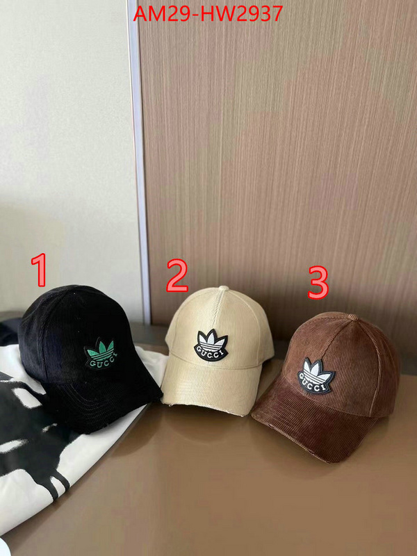 Cap (Hat)-Gucci,only sell high-quality , ID: HW2937,$: 29USD