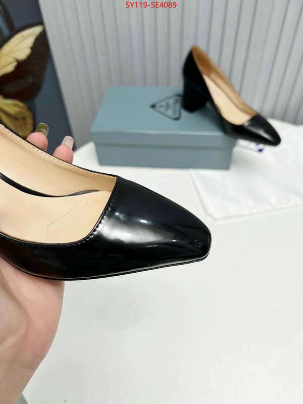 Women Shoes-Prada,the highest quality fake , ID: SE4089,$: 119USD