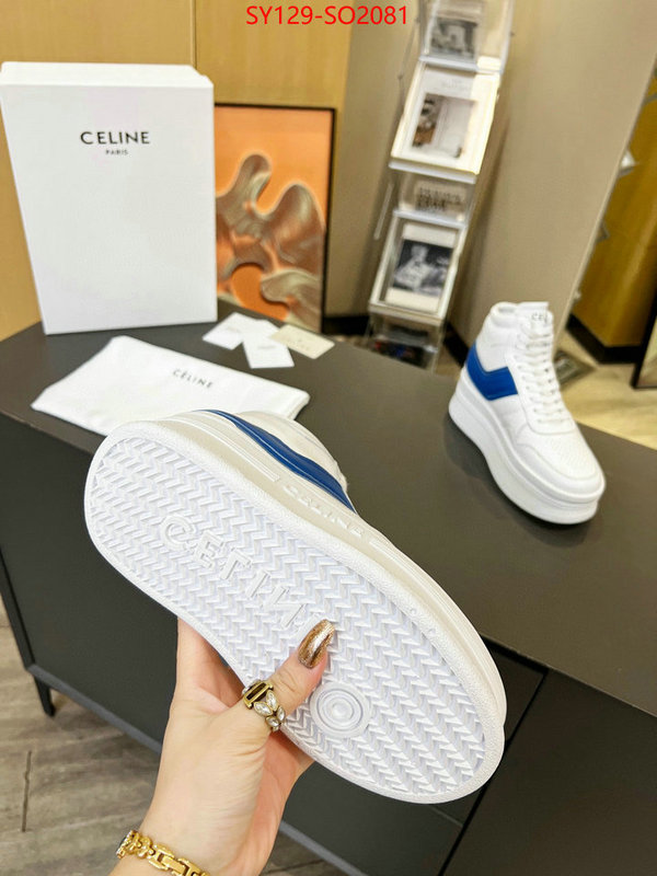 Women Shoes-CELINE,aaaaa replica designer , ID: SO2081,$: 129USD