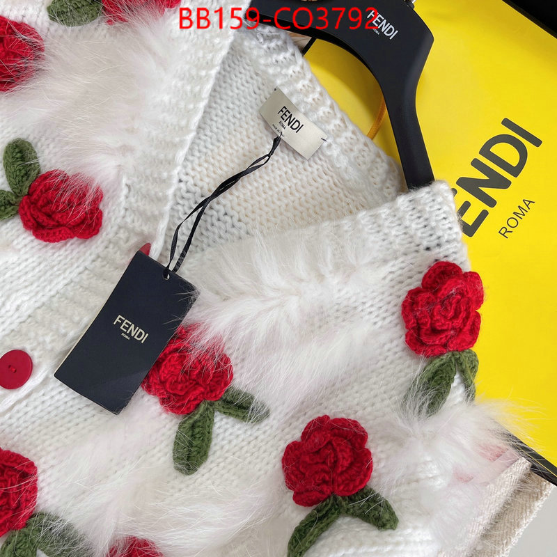 Clothing-Fendi,counter quality , ID: CO3792,$: 159USD