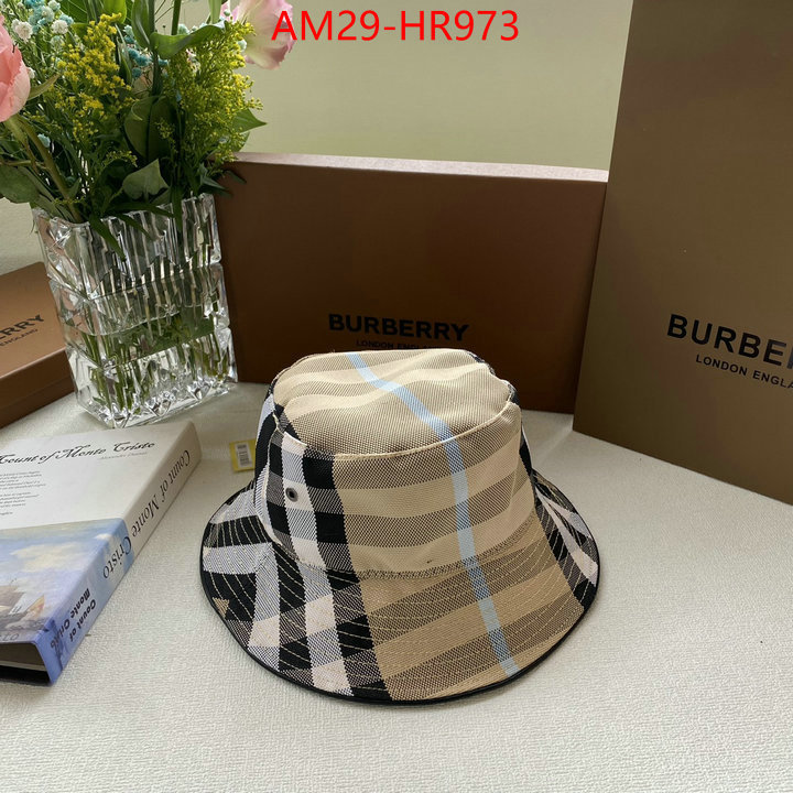 Cap (Hat)-Burberry,buy high-quality fake , ID: HR973,$: 29USD