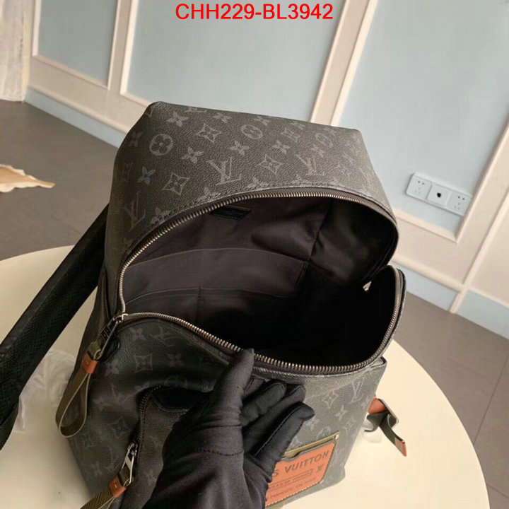 LV Bags(TOP)-Backpack-,ID: BL3942,$: 229USD