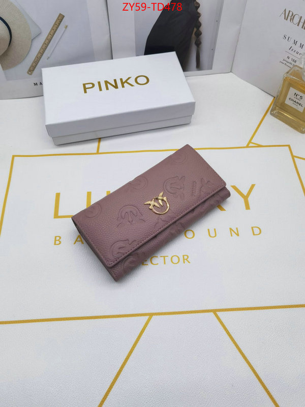 PINKO Bags(4A)-Wallet,sell online luxury designer ,ID: TD478,$: 59USD