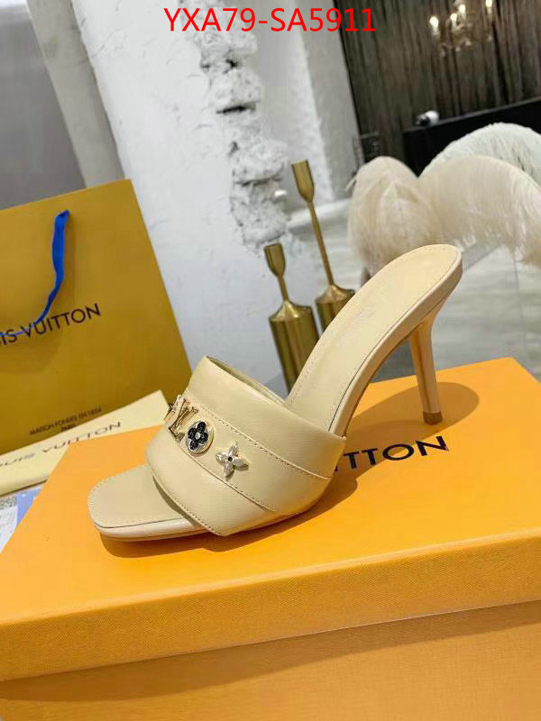 Women Shoes-LV,wholesale imitation designer replicas , ID: SA5911,$: 79USD