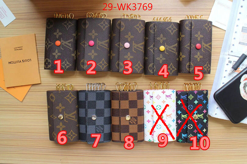 LV Bags(4A)-Wallet,ID: WK3769,$: 29USD