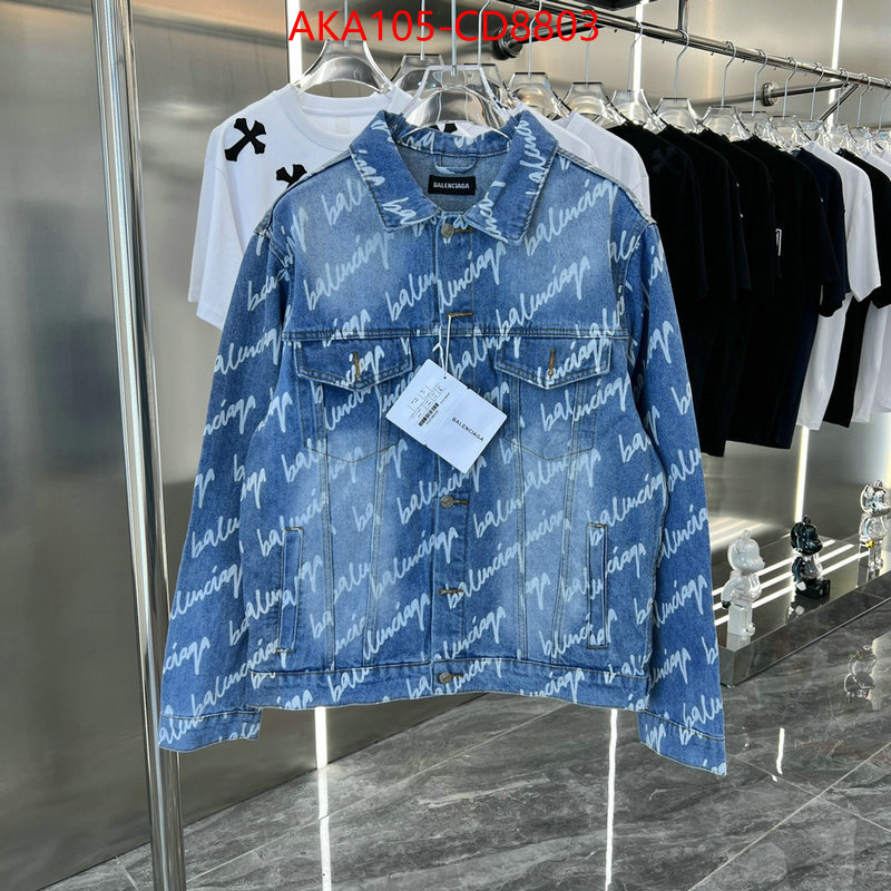 Clothing-Balenciaga,replica 1:1 , ID: CD8803,$: 105USD