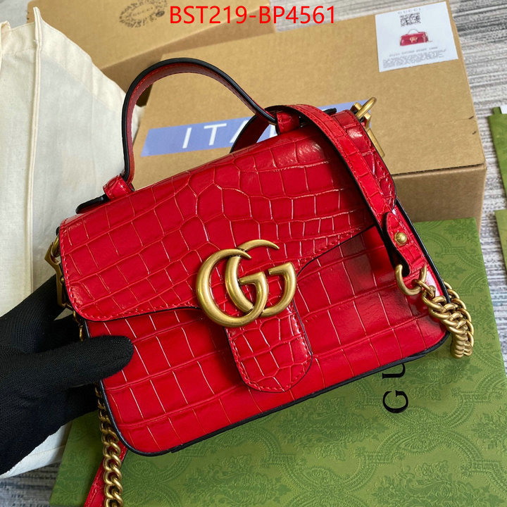 Gucci Bags(TOP)-Marmont,how to find designer replica ,ID: BP4561,$: 219USD