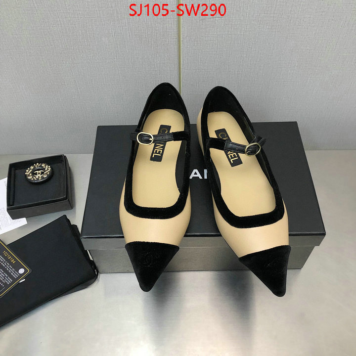 Women Shoes-Chanel,luxury fake , ID: SW290,$: 105USD