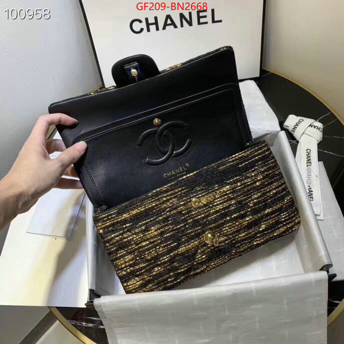 Chanel Bags(TOP)-Diagonal-,ID: BN2668,$: 209USD