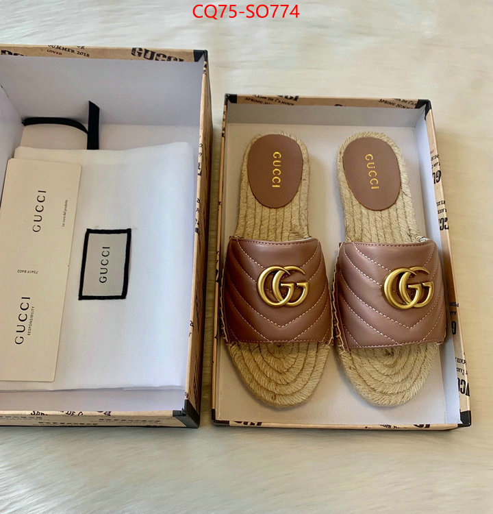 Women Shoes-Gucci,where to find best , ID: SO774,$: 75USD