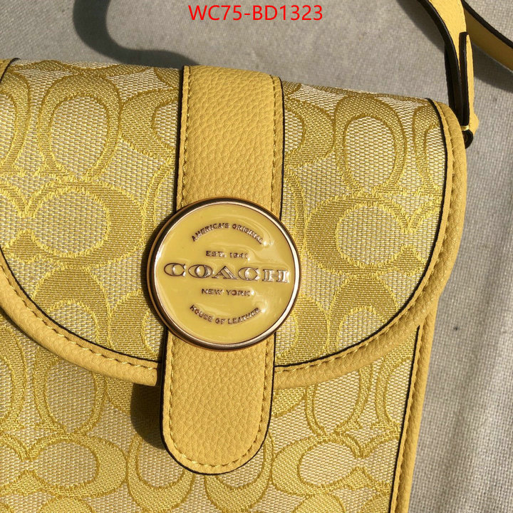 Coach Bags(4A)-Diagonal,2023 replica ,ID: BD1323,$: 75USD