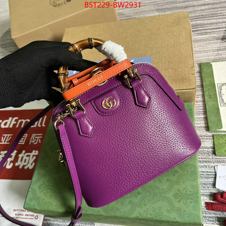 Gucci Bags(TOP)-Diana-Bamboo-,luxury cheap replica ,ID: BW2931,$: 229USD