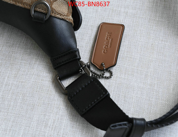 Coach Bags(4A)-Belt Bag-Chest Bag--,knockoff ,ID: BN8637,$: 85USD