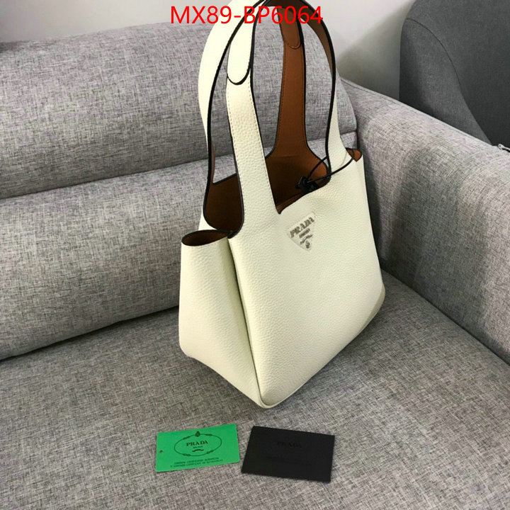 Prada Bags(4A)-Handbag-,the best ,ID: BP6064,$: 89USD