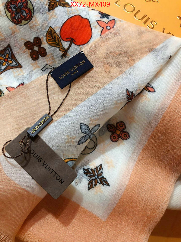 Scarf-LV,can i buy replica , ID: MX409,$: 72USD